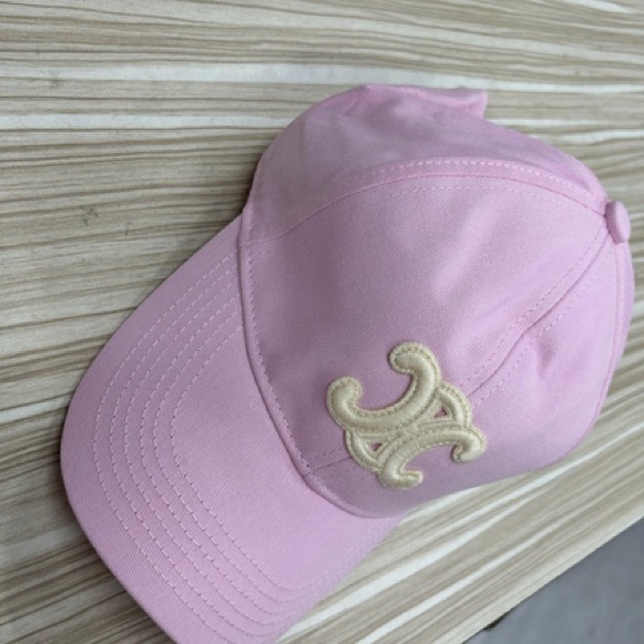Celine pink baseball cap main image 5